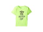 Under Armour Kids Try To Keep Up Tee (toddler) (fuel Green) Boy's T Shirt