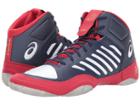 Asics Jb Elite Iii (indigo Blue/white/classic Red) Men's Wrestling Shoes