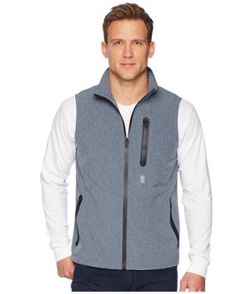 Perry Ellis Pe360 Active Technical Commuter Vest (bright Turkish Sea) Men's Clothing