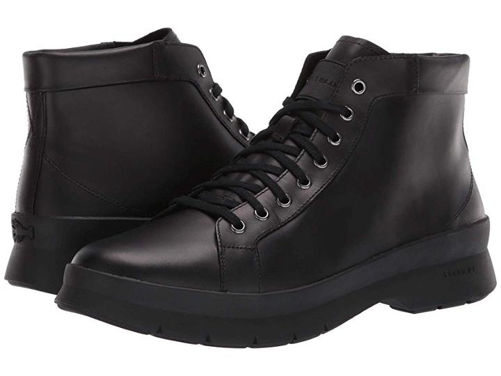 Cole Haan Pinch Utility Chukka Boot Waterproof (black/black) Men's Boots