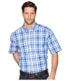 Ariat Moudy Shirt (white) Men's Short Sleeve Button Up