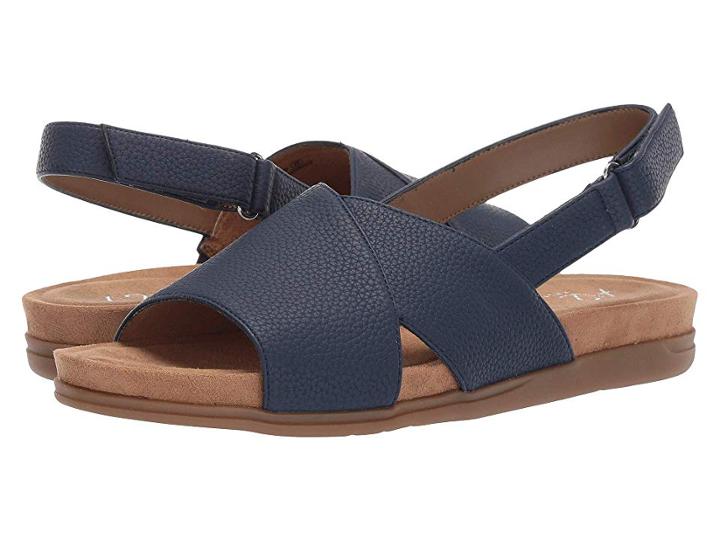 A2 By Aerosoles Hour Long (navy Pu) Women's Sandals