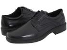 Ecco Helsinki Plain Toe (black Leather) Men's Plain Toe Shoes