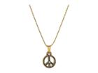 Alex And Ani 28 Inches Charity By Design, Unicef Peace Necklace (gold) Necklace