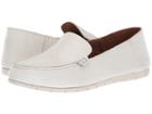 Frye Sedona Venetian Moc (white Polished Soft Full Grain) Women's Moccasin Shoes