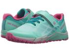 Merrell Kids Bare Access A/c (little Kid) (turquoise/berry) Girls Shoes