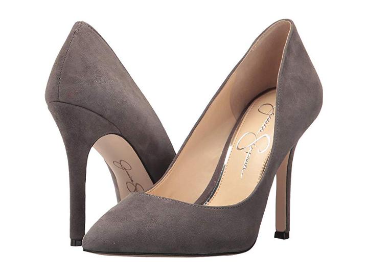 Jessica Simpson Blayke (smoke Lux Kid Suede) High Heels
