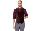Perry Ellis Slim Fit Velvet Suit Vest (port) Men's Clothing