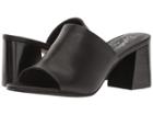 Seychelles Commute (black Leather) Women's Clog/mule Shoes