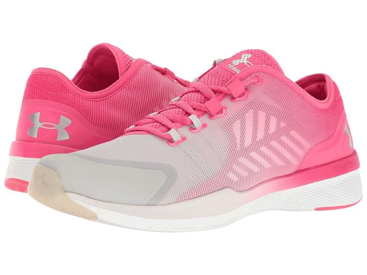 Under Armour Ua Charged Push Tr Segmented Color (gala/glacier Gray/metallic Silver) Women's Cross Training Shoes