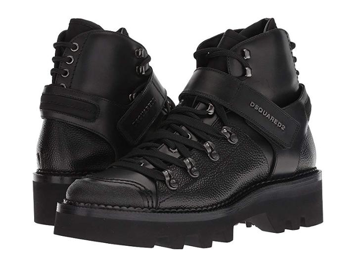 Dsquared2 Hiking Ankle Boot (black) Men's Boots