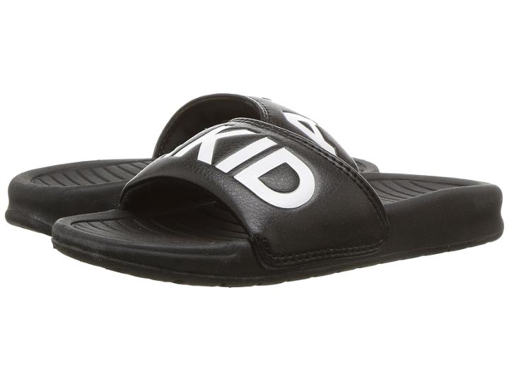 Akid Brand Aston Slip-on (infant/toddler/little Kid/big Kid) (black) Kids Shoes
