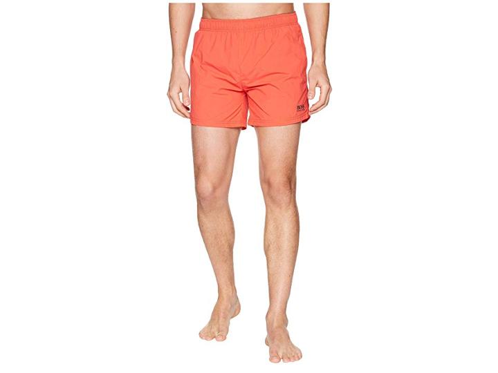 Boss Hugo Boss Perch Swim Trunk (light Past/red) Men's Swimwear