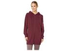 Puma Fusion Elongated Hooded Bomber Top (fig) Women's Sweatshirt