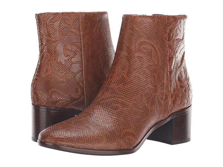 Patricia Nash Marcella (cognac Tooled Snake) Women's  Shoes