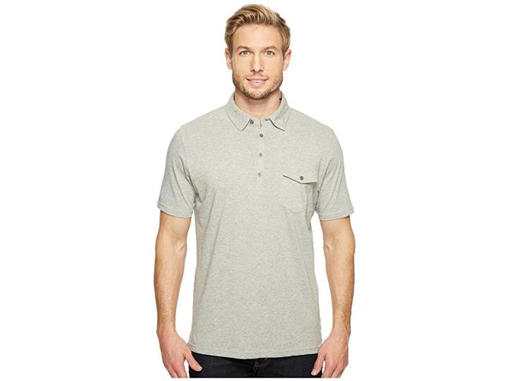 Kuhl Stir Polo (heather Grey) Men's Clothing