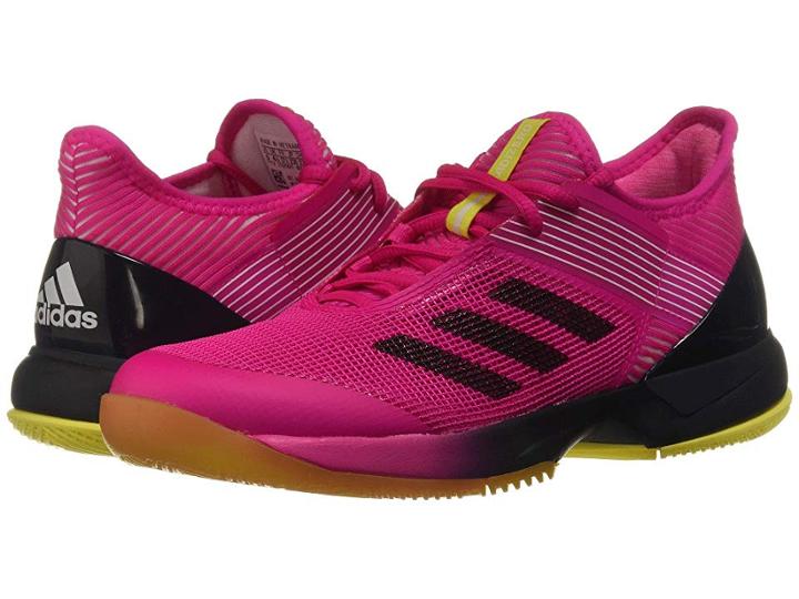 Adidas Adizero Ubersonic 3 (shock Pink/legend Ink/white) Women's Tennis Shoes