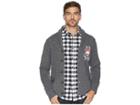 Psycho Bunny Barnes Shawl Neck Cardigan (grey) Men's Sweater