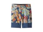 Vissla Kids Ligularia 17 Boardshorts (big Kids) (dark Denim) Boy's Swimwear