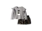 Kate Spade New York Kids Chic Skirt Set (infant) (grey Heather) Girl's Active Sets