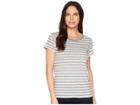 Alternative Ideal Tee (eco Grey Heather Riviera Stripe) Women's T Shirt
