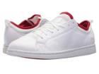 Dc Magnolia Tx Se (white/white/athletic Red) Women's Skate Shoes