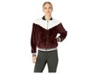 Nike Nike Sportswear Jacket Bomber Wolf (burgundy Crush/desert Sand/white) Women's Coat