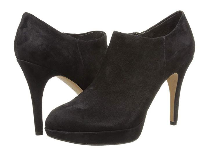 Vince Camuto Elvin (black Suede) Women's Dress Zip Boots