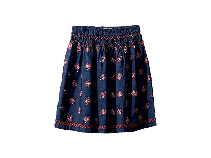 Peek Grace Skirt (toddler/little Kids/big Kids) (indigo) Girl's Skirt