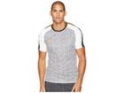 Nike Dry Academy Short Sleeve Top Gx2 (white/black/total Orange) Men's Clothing