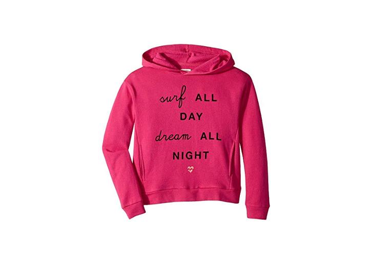 Billabong Kids Go Saturday Hoodie (little Kids/big Kids) (rebel Pink) Girl's Sweatshirt