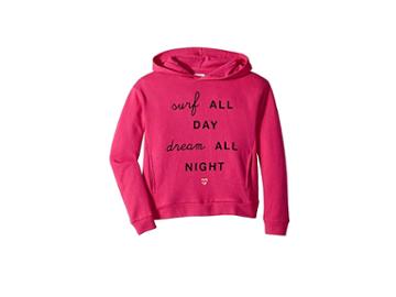 Billabong Kids Go Saturday Hoodie (little Kids/big Kids) (rebel Pink) Girl's Sweatshirt