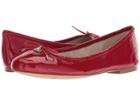 Sam Edelman Felicia (true Red Soft Cow Patent Leather) Women's Flat Shoes