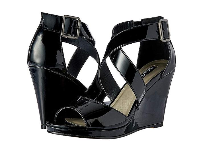 Michael Antonio Amis (black) Women's Wedge Shoes