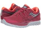Saucony Xodus Iso 2 (berry/coral) Women's Running Shoes