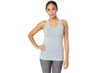 Nike Dry Legend Veneer Balance Tank (teal Tint/heather/white) Women's Sleeveless