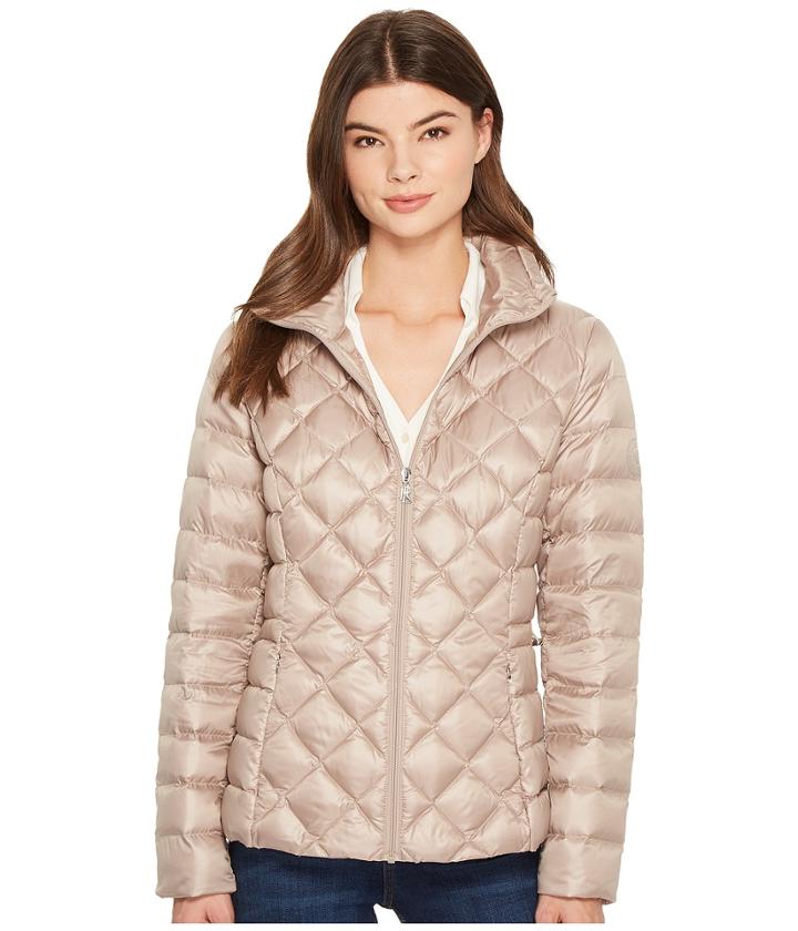 Lauren Ralph Lauren Shaped Packable (luxe Chino) Women's Coat