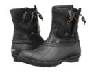 Sperry Saltwater Pearl (black) Women's Rain Boots