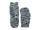 The North Face Purrl Stitch Mitt (blue Wing Teal Spacedye) Extreme Cold Weather Gloves