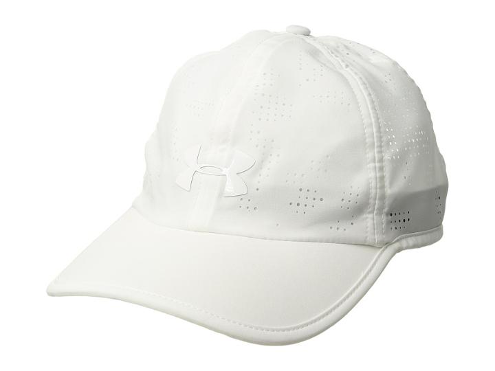 Under Armour Perforated Golf Cap (white/white/white) Caps