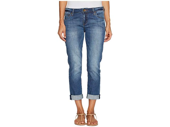 Kut From The Kloth Petite Catherine Boyfriend In Fervent/antique (fervent/antique) Women's Jeans