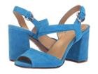 Naturalizer Terah (bahaus Blue Suede) Women's Sandals