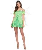 Melonhopper Forest Fae Fairy Costume (woodland Realm Green) Women's Dress