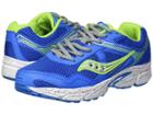 Saucony Kids Cohesion 10 Ltt (big Kid) (grey/blue/green) Boys Shoes