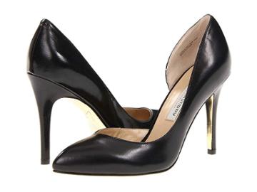 Kristin Cavallari Copertina D'orsay Pump (black Leather) High Heels