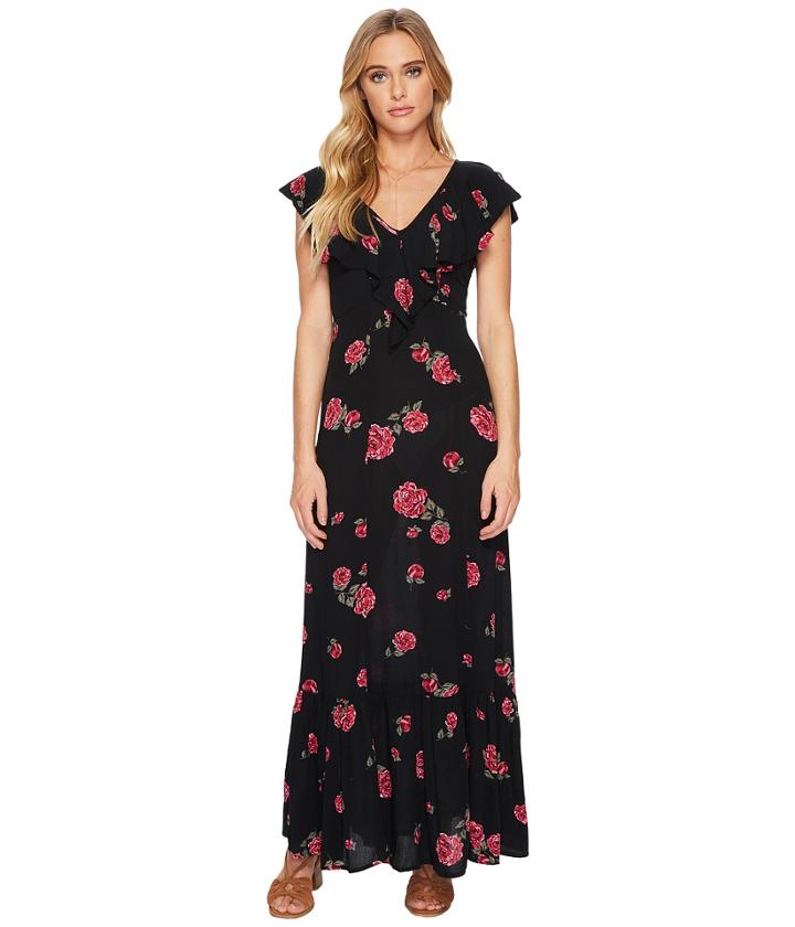 Billabong Southern Border Dress (black) Women's Dress