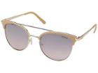 Guess Gf6048 (gold/bordeaux Mirror Lenses) Fashion Sunglasses