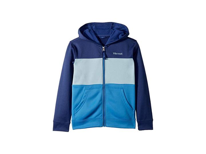 Marmot Kids Rincon Hoodie (little Kids/big Kids) (nightfall/lakeside) Boy's Sweatshirt