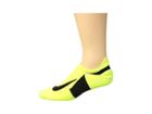 Nike Elite Cushion No-show Tab Running Socks (volt/black/black) No Show Socks Shoes