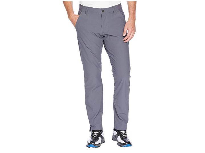 Under Armour Golf Threadborne Pants (rhino Gray/rhino Gray) Men's Casual Pants